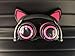 [Upgraded Version] Cat Ear Kids Headphones with LED Light Rechargable 85dB Volume Limited iGeeKid Foldable Over/On Ear Headsets for Girls Boys Phone Tablet School Travel Outdoor