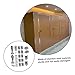 IWOWHERO 1set Public Restroom Partition Tools Bathroom Hinges Easy Clean Stainless Steel Partition Fittings