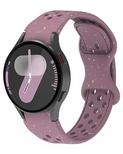 [CHJUAN] �M���b�v�Ȃ��X�|�[�c�o���h Galaxy Watch 7 �o���h 40mm 44mm�Ή� �\�t�g�V���R�� �ʋC���X�g���b�v �����p���X�g Watch 7 2024 �����p