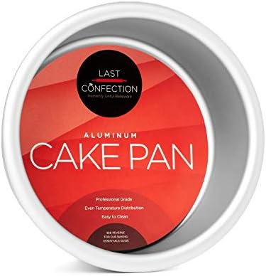 LAST CONFECTION 4" x 2" Aluminum Round Cake Pan - Professional Bakeware