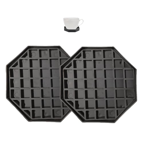 JUSJAHLY Drip Trays, 4.1" Octagonal Coffee Drip Tray, CoffeeTray for