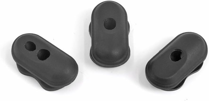 Silicone Scooter Grip Tape for Ninebot MAX G30D Electric Scooter – Non-Slip, PE Material, 3-Pack (2.8 x 1.5 cm, Black, 20 g)