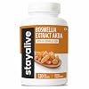 STAY ALIVE Boswellia Serrata Extract Capsules 1000mg with AKBA and 65% Boswellic Acid, 12:1 Resin Extract Powder, 120 Count for 2-Month Supply, Non-GMO and Gluten-Free Boswellia Supplement