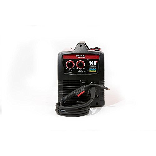 Lincoln Electric Weld-Pak 140 Amp MIG and Flux-Core Wire Feed Welder, 115V, Aluminum Welder with Spool Gun Sold Separately K2514-1
