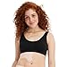 Jockey Women's Tops Modern Micro Seamfree Bralette, Black, 2XL