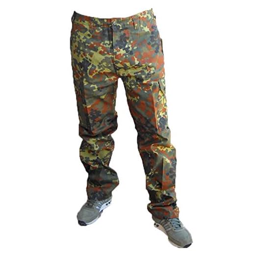 fratelliditalia.org Pantalon Militaire Flecktarn Coton Army Airsoft Chasse Pêche