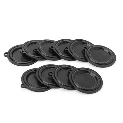 100 StüCk 54 Mm Gas Warm Wasser Bereiter Druck Membran Armaturen Wasser Gas Verbindungs Ventil Wasser Film Trommel Fell