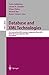 Database and XML Technologies: First International XML Database Symposium, XSYM 2003, Berlin, Germany, September 8, 2003, Proceedings (Lecture Notes in Computer Science, 2824)