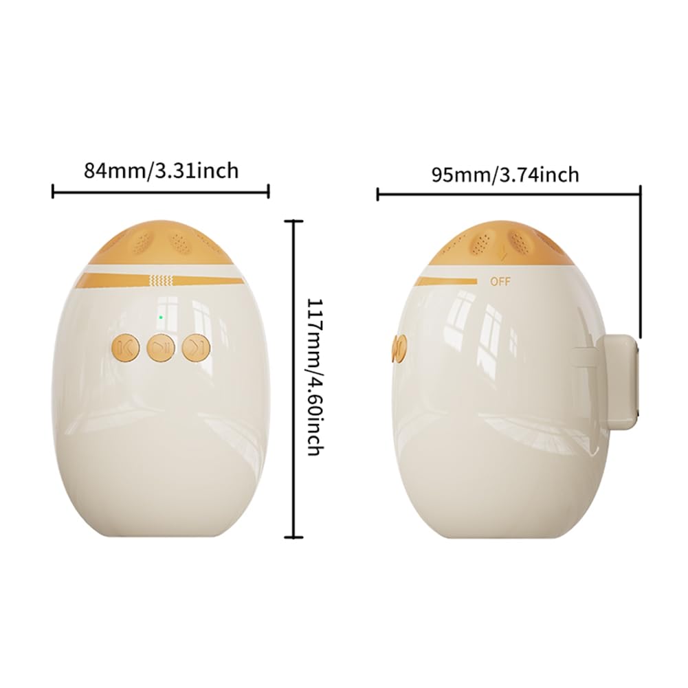 Dondolo Portatile per Passeggino, Dondolo Automatico per Neonati, Dispositivo per Indurre il Sonno con Rumore Bianco, Dispositivo per Indurre il Sonno Dei Neonati