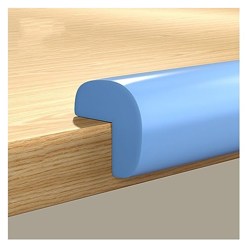 Image of XPLKQXE Sharp Edge Safety Corner Edge Foam Padding, Edge Guards Bumpers Adhesive, Edge Corner Protector Guards for Table Edges & Sharp Corners(Blue,1pcs)