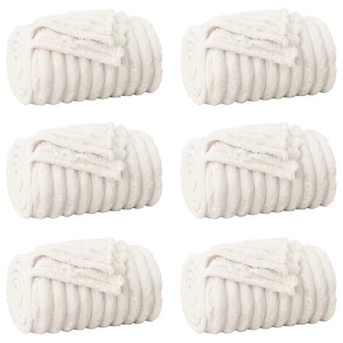 Couvertures à jeter crème 150x130 cm pour protéger vos canapés
