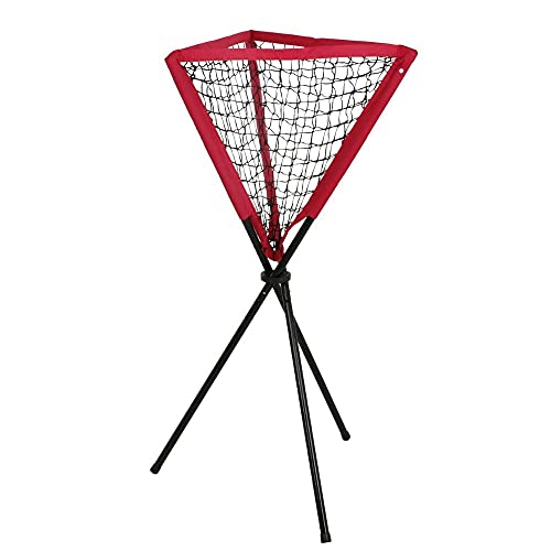 Tinkertory Portable Baseball Caddy Tripod Stand, Trainning Hitting Ball