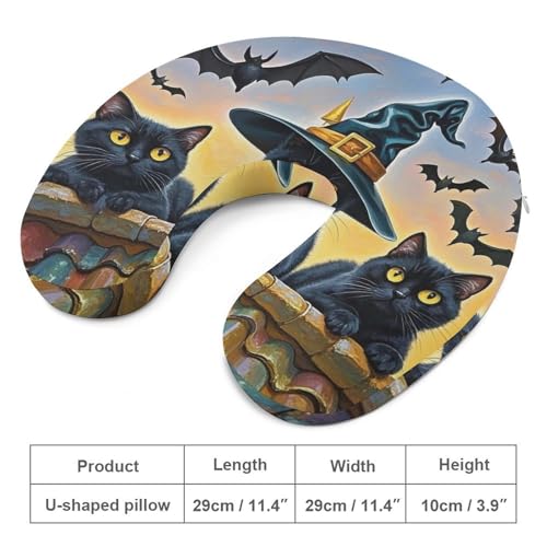 Almohada de espuma viscoelástica para viaje tamaño mediano miniatura 2