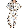 Pawfect House Custom Photo Adult Onesie, Personalized Christmas Birthday Gifts For Dogs Cat Lovers, Dog Dad And Mom, Cat Owners, Christmas Onesie For Pet Lovers, Best Dog Mom Vibes Only
