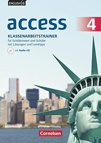 English G Access - Allgemeine Ausgabe / Band 4: 8. Schuljahr - Klassenarbeitstrainer mit Audio-Mater English G Access - Allgemeine Ausgabe / Band 4: 8. Schuljahr - Klassenarbeitstrainer mit Audio-Mater