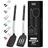 Home Hero 2 Pcs Silicone Spatula Set + 20 Pcs Kitchen Knife Set