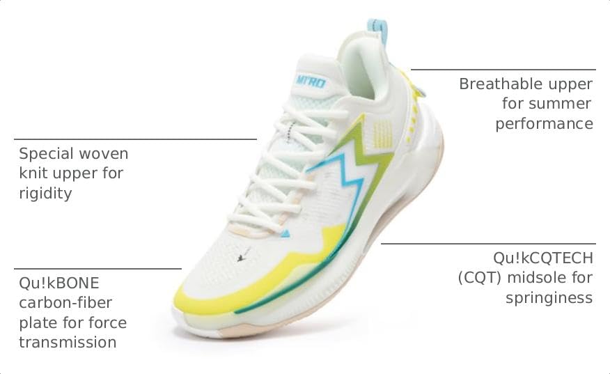 Image of 361 Big3 5.0 Quick PRO Basketball Shoes for Men Breathable Outdoor Sneakers Cushioning,Anti Slip Practice Student Sports Shoes for Teens and Adults,Caldwell Pope Zapatillas de baloncesto Hombre