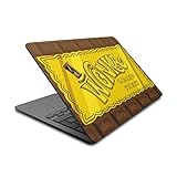 Head Case Designs sous Licence Officielle Willy Wonka and The Chocolate Factory Ticket d'or Graphiques Vinyle Autocollant Peau Autocollant Couverture Compatible avec MacBook Air 13.6' A2681 (2022)