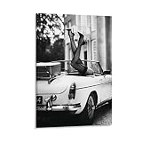 Car High Heels Silk Stockings Sexy Beautiful Legs Female Models Fashion Wall Art Posters Wall Art Pa