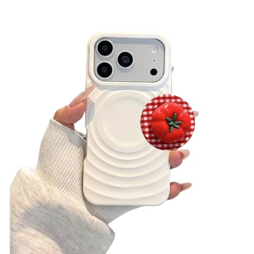 Apple iPhone 16�E17�V���[�Y�Ή� 3D�g�}�g�^�}�O�l�b�g�z���_�[ - �V�g�`�X�}�z�P�[�X �ϗ����Ռ��݌v �����}�O�Z�[�t�Ή��J�o�[(17PRO)