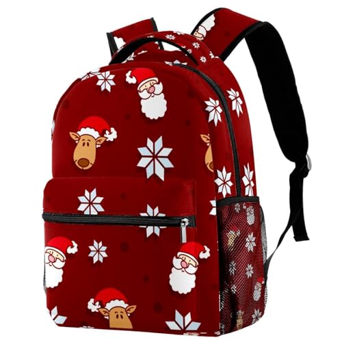 Sac à dos d'école fille et garçon grand format imprimé multicolore