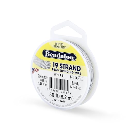 Alambre de ensartar Beadalon antitirones para reparar collares delicados 2