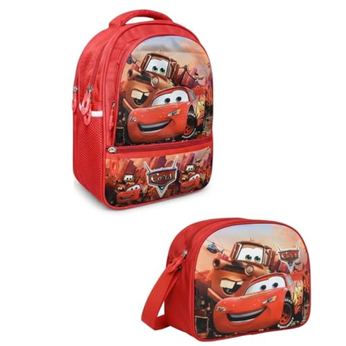 Image of Stylbase Waterproof School Bag with lunch bag combo for Boys and Girls Kids Bag with tiffin cover - Backpack Bag for Travelling for 5-7 Years 15 Inches