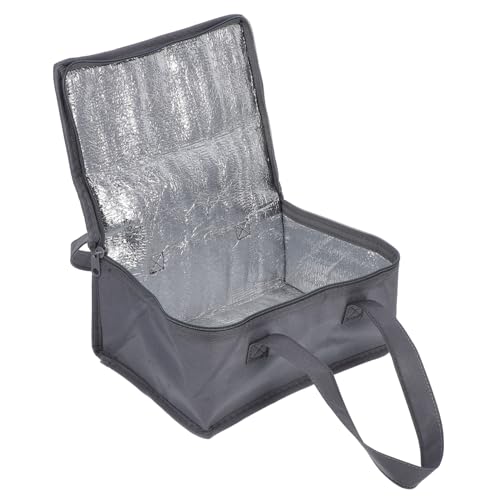 Amosfun Bolsa De Almuerzo Térmica Aislante Para Adultos y Bolsa De Catering Para Transportar Para Tartas y Comidas Para Llevar Reutilizable y Portátil