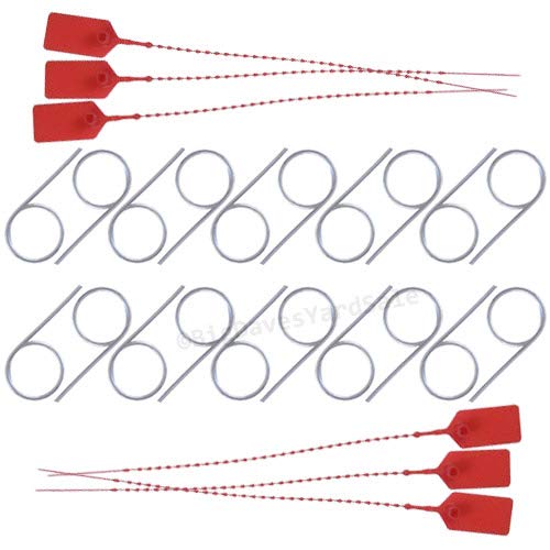 22 - Tamper Seals (RED) and 20 - Fire Extinguisher Pull Pins