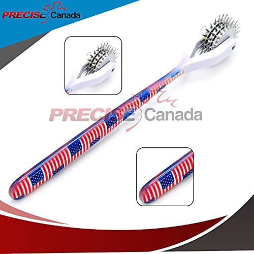 Wartenberg-Pin-Wheel-3-Head-7-American-Flag-Stainless-Steel-SB-022