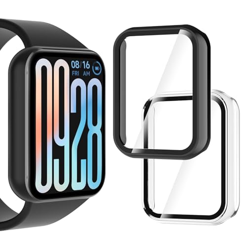 Hianjoo 2 Xiaomi Smart Band 9 Pro Ή P[X یJo[+tB ̌^ Xiaomi Smart Band 9 Pro Ή Jo[ یtB PCfނ̃t[ Sʕی Ռz x^b` [NA