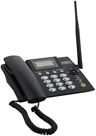 Ichiban CCNJTG21G001 Dual SIM GSM Fixed Wireless Corded Landline Phone (Grey)