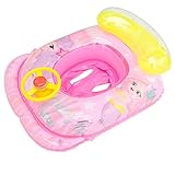 Abaodam Baby Pool Float Sitz Kinder Wasser Spielring Lenkrad Schwimmring Pool Röhren Schwimmbad Spielzeug