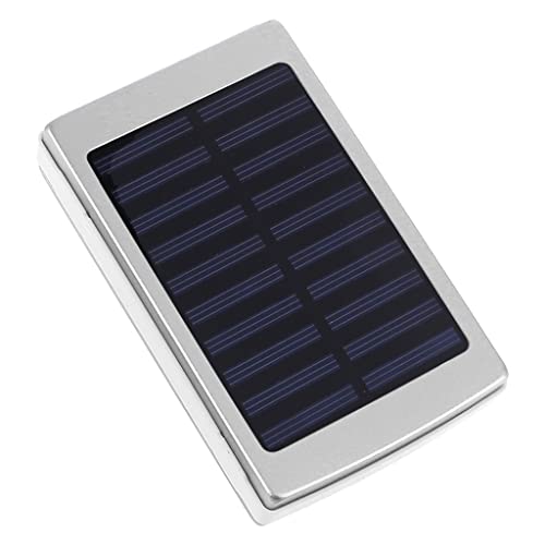 MONOJLY (Nessuna batteria 18650 Solar Power Bank Charger DIY Box Powerbank per Case Led per Cellulare Phone Power Bank Leggero