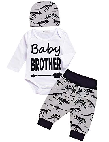 Image of Baby Boy Outfit Newborn Coming Home Outfit Dinosaur Clothes