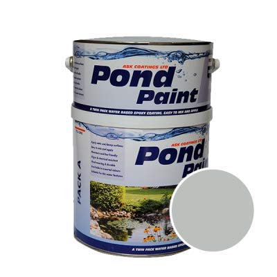 Water Based Epoxy Resin Pond Paint 1L (Grey)