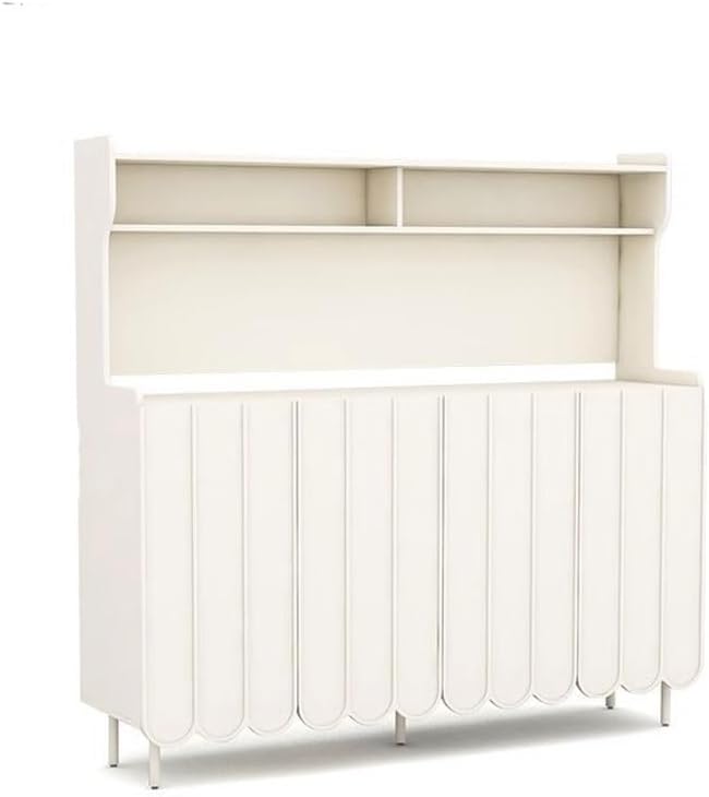 Bufetera Sideboard Modern Minimalist Home Tea Cabinet Kitchen Tableware Storage Cabinet Living Room Wall Storage Cabinet Aparadores Para Comedor(Size:L160cm)