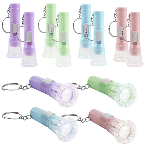 WrtEase Mini LED Keychain Torch Pack