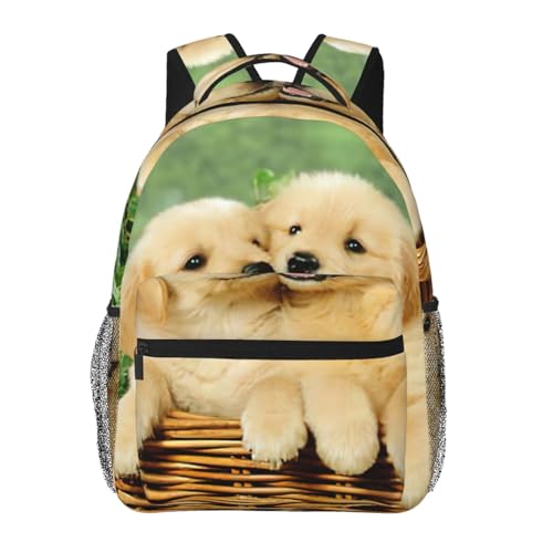 Mochila de senderismo EdWal de perro Golden Retriever impermeable para ordenador