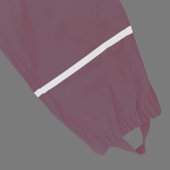 Pantalon De Pluie Enfant Imperméable – Coupe-Vent & Résistant Rose Pour Garçons Et Filles 7-8 Ans (122/128)