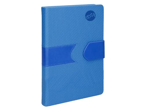 Liderpapel Lihdor Bound Diary 15 x 21 cm 2024 Day Page Blue Paper 70 g