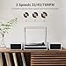Vintage Record Player with External Stereo Speakers Belt-Drive Turntable Support Bluetooth Wireless Playback Support 3-Speed 33 1/3, 45, 78RPM Record Player for Vinyl with RCA Output Auto Stop