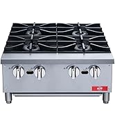 Commercial Hot Plate, Elite Kitchen Supply 24 in. 4-Burner Hot Plate