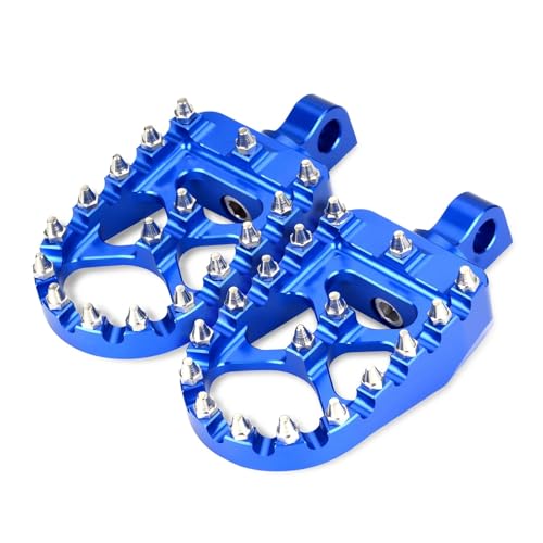 Repose-pieds larges pour moto MX anti-glissement pour Sportster et Fatboy