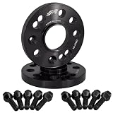 Simoni Racing DR011N/B10N - Kit 2 Distanziali Neri in Alluminio con bulloneria 16 mm 4/5x98 Centraggio 58,10