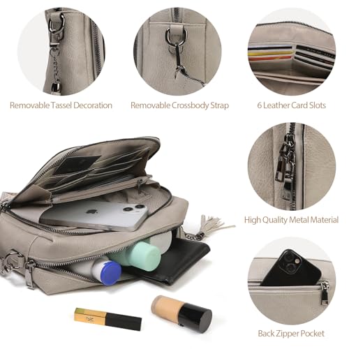 Image of Womens Crossbody Purses,Vegan Leather Medium Cross Body Purses Bag for women,Crossbody Messenger Bag Built in Wallet