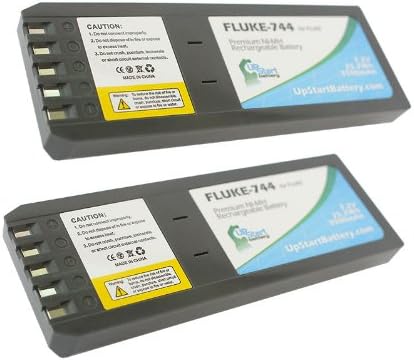 Upstart Battery 2X Pack - Replacement for Battery Fluke 700, 740, 744 BP7235, DSP-4000PL, DSP-4000 Documenting Process Calibrators Brand.