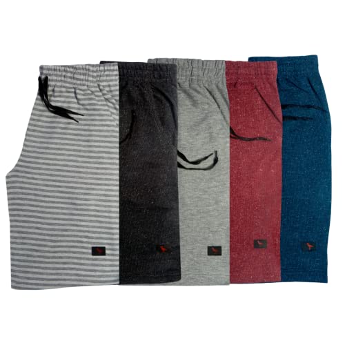Kit 5 Bermuda Moletom Academia Treino Original Ducam (G)