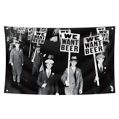 Funny Meme Flag We Want Beer Banner 3x5 Feet College Dorm Room Man Cave Frat Wall Outdoor Decor With 4 Brass Grommets (Y5)