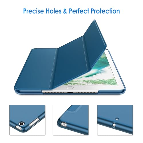 Image of JETech Case for iPad (9.7-Inch, 2018 /2017 Model, 6th /5th Generation), Smart Cover Auto Wake /Sleep (Teal)